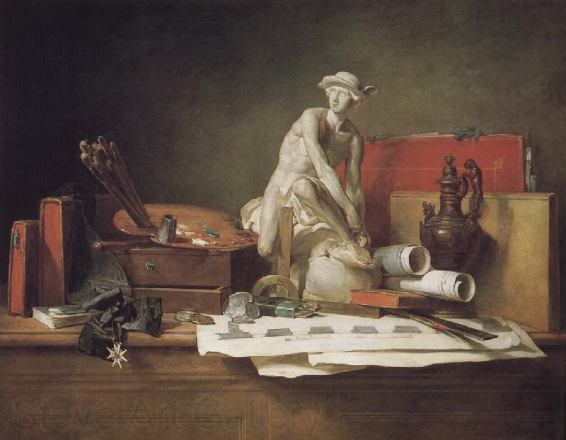 Jean Baptiste Simeon Chardin And draw a Medal